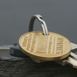 Nyckelbricka med ID-nummer