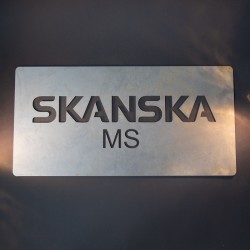 Schabloner för märkning av större föremål.